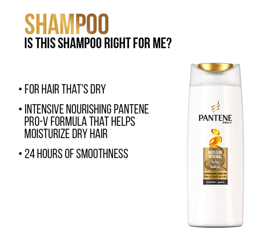 Pantene Pro-V Moisture Renewal Shampoo 600 ml