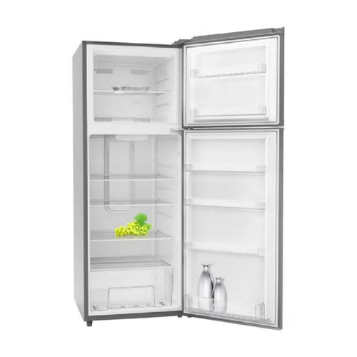 Aftron Double Door Refrigerator, 225 L, Stainless Steel, AFR320SSF