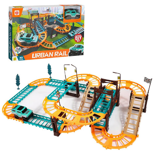 Skid Fusion Battery OperatedUrban Rail track Set 888-62