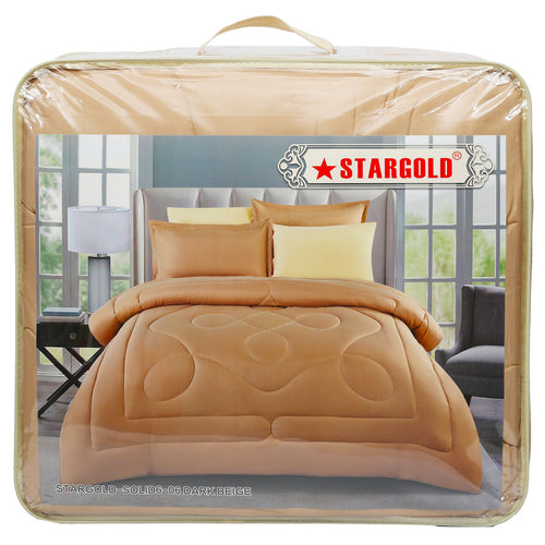 Stargold Comforter 220 x 240cm 6pcs Set Assorted Colors