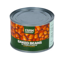 فاصوليا مطبوخة في صلصة الطماطم من فارم هارفست 200 غرام