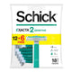 Schick Exacta 2 Sensitive Disposable Razor Value Pack 18 pcs