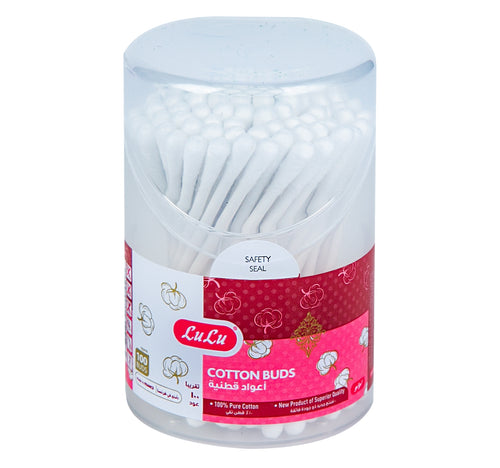 LuLu White Cotton Buds 100 pcs