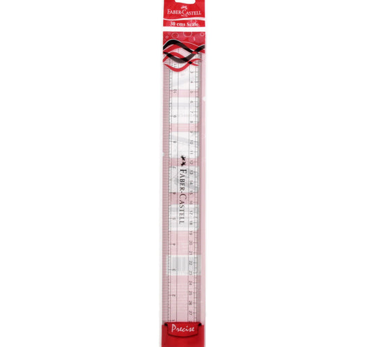 Faber-Castell 30cms Plastic Ruler
