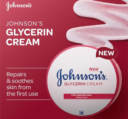 Johnson's Glycerin Cream For Cracked Skin 300 ml