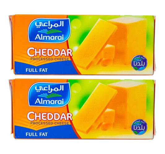 Almarai Processed Cheddar Cheese 2 x 454 g