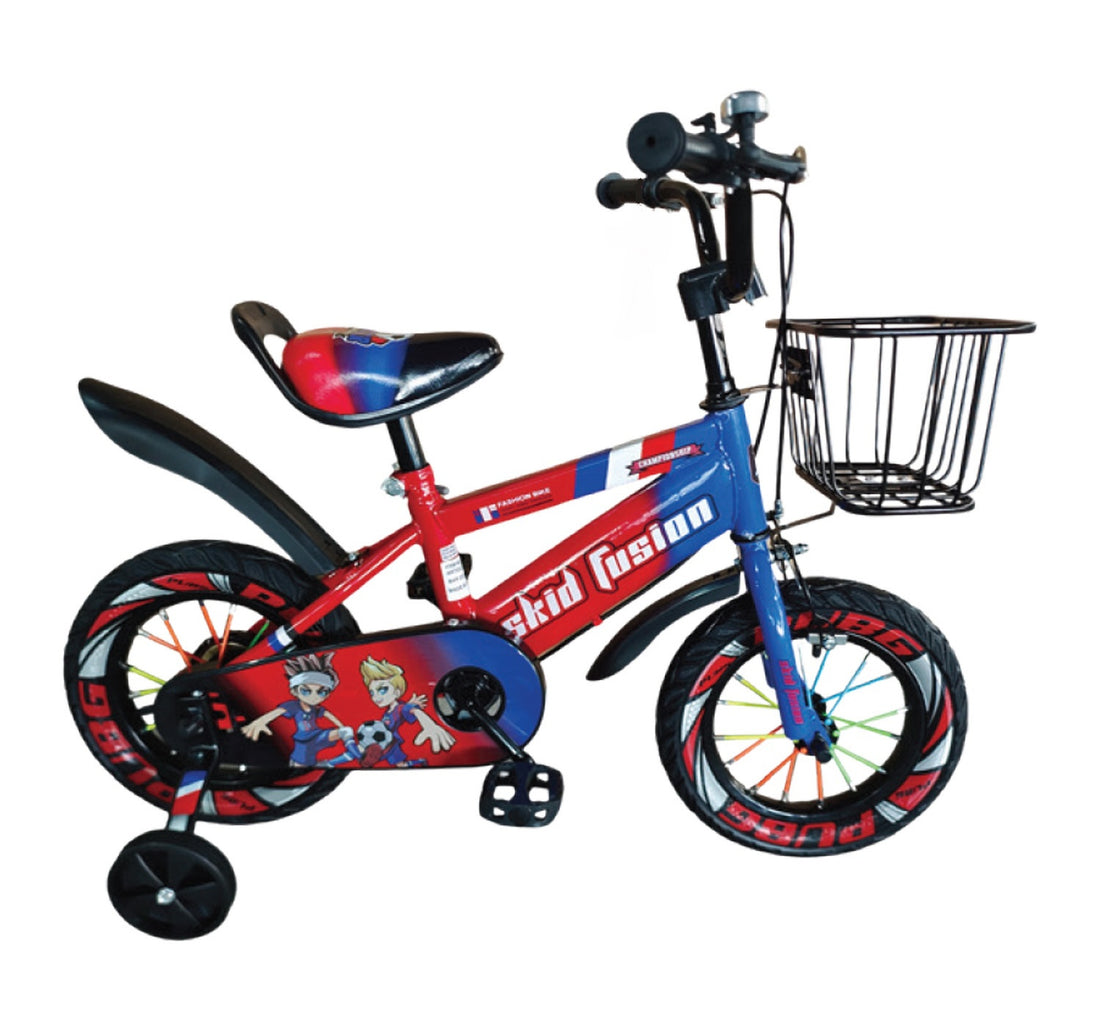 Skid Fusion Kids Bicycle, 16 inches, Assorted, OC 2740120-16