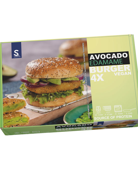 Salud Avocado Edamame Vegan Burger 4 x 90 g