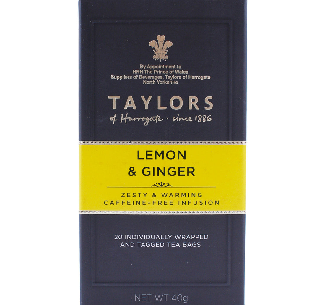 Taylors Lemon & Ginger Tea 20 Teabags 40 g