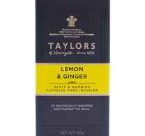 Taylors Lemon & Ginger Tea 20 Teabags 40 g