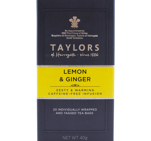 Taylors Lemon & Ginger Tea 20 Teabags 40 g