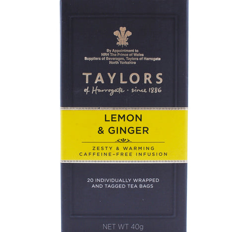 Taylors Lemon & Ginger Tea 20 Teabags 40 g