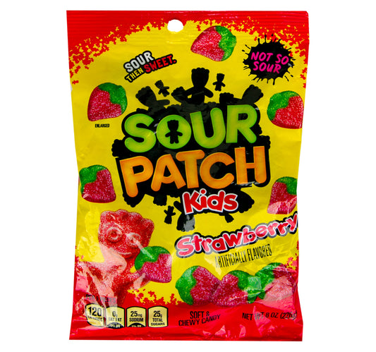 Sour Patch Kids Strawberry Chewy 226 g