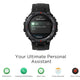 Amazfit GPS T-Rex Pro Smartwatch, Black, A2013