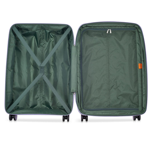 Delsey Securitech Dune 4 Double Wheels Hard Trolley, 70 cm, Lavender