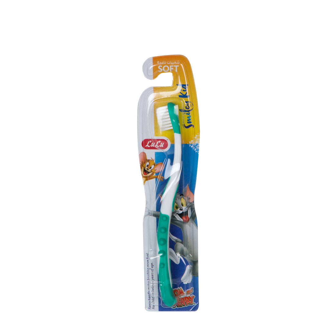 LuLu Toothbrush Smiley Kid Soft Assorted Color 1 pc