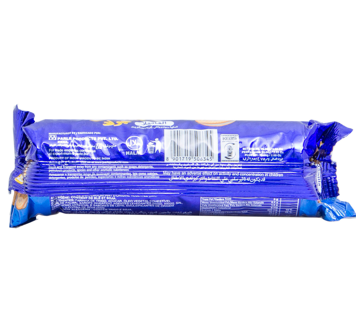 Parle Kreams Biscuits Gold Vanilla 67 g