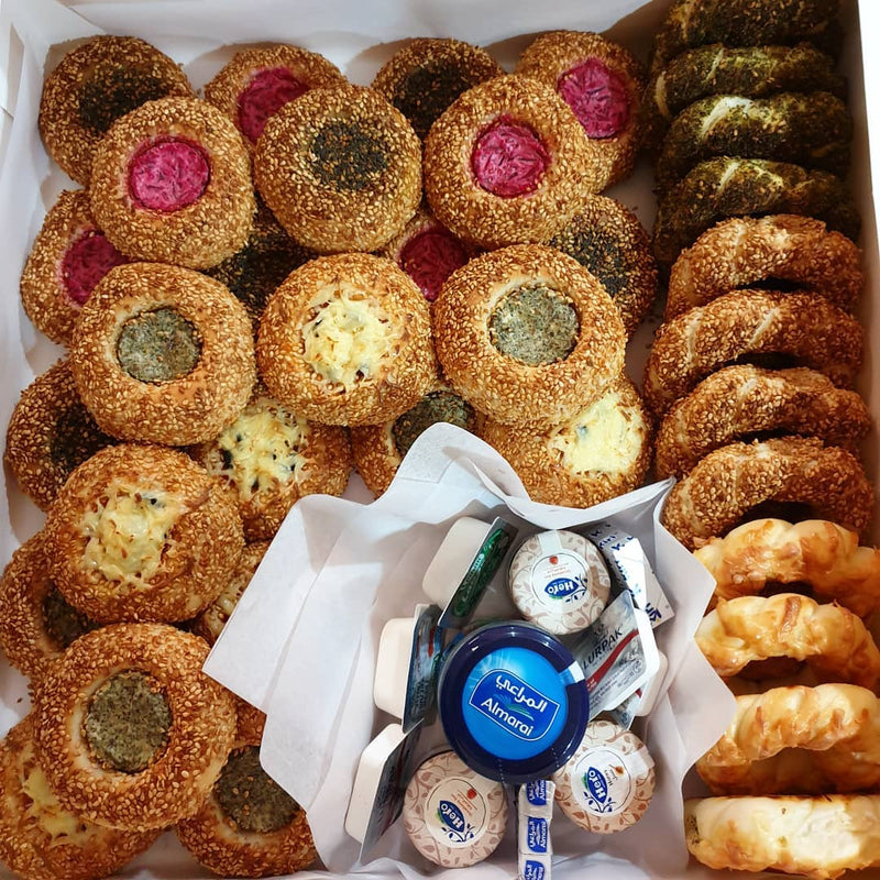 Simit (Turkish Sesame Bread Ring) Firin