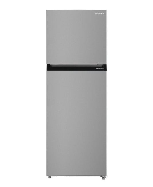 Toshiba Double Door Refrigerator, 338L Net Capacity, Rikyu Grey, GR-RT468WE-RG-R