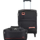 VIP Domina 4 Wheel Soft Trolley 69cm Black + Duffle Bag
