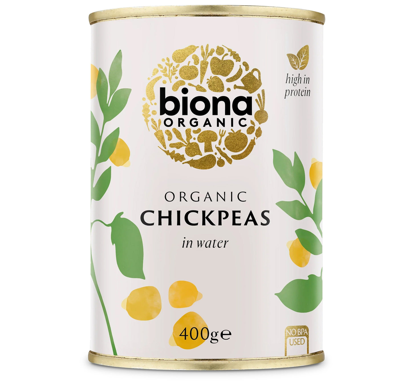 Biona Organic Chick Peas in Water 400 g