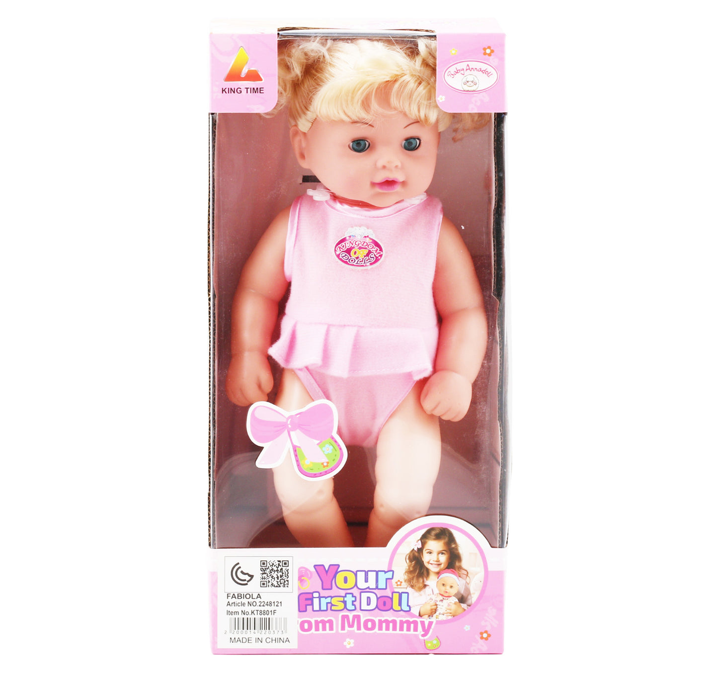 دمية فابيولا بيبي KT3100