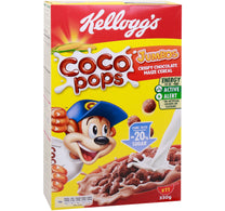 Kellogg's Coco Pops Jumbos Crispy Chocolate Maize Cereal 330 g