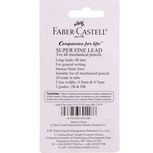 Faber-Castell Super Fine Pencil Lead 0.5 HB FCC126525