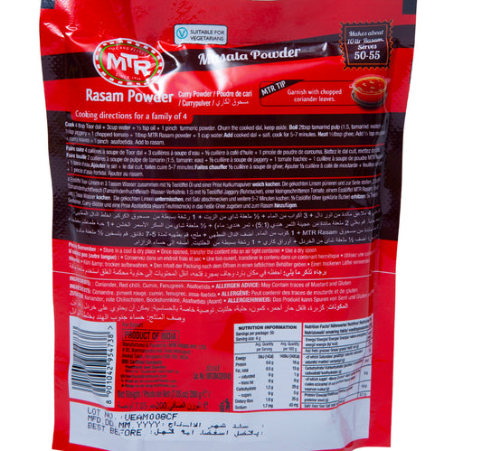 MTR Rasam Powder 200 g