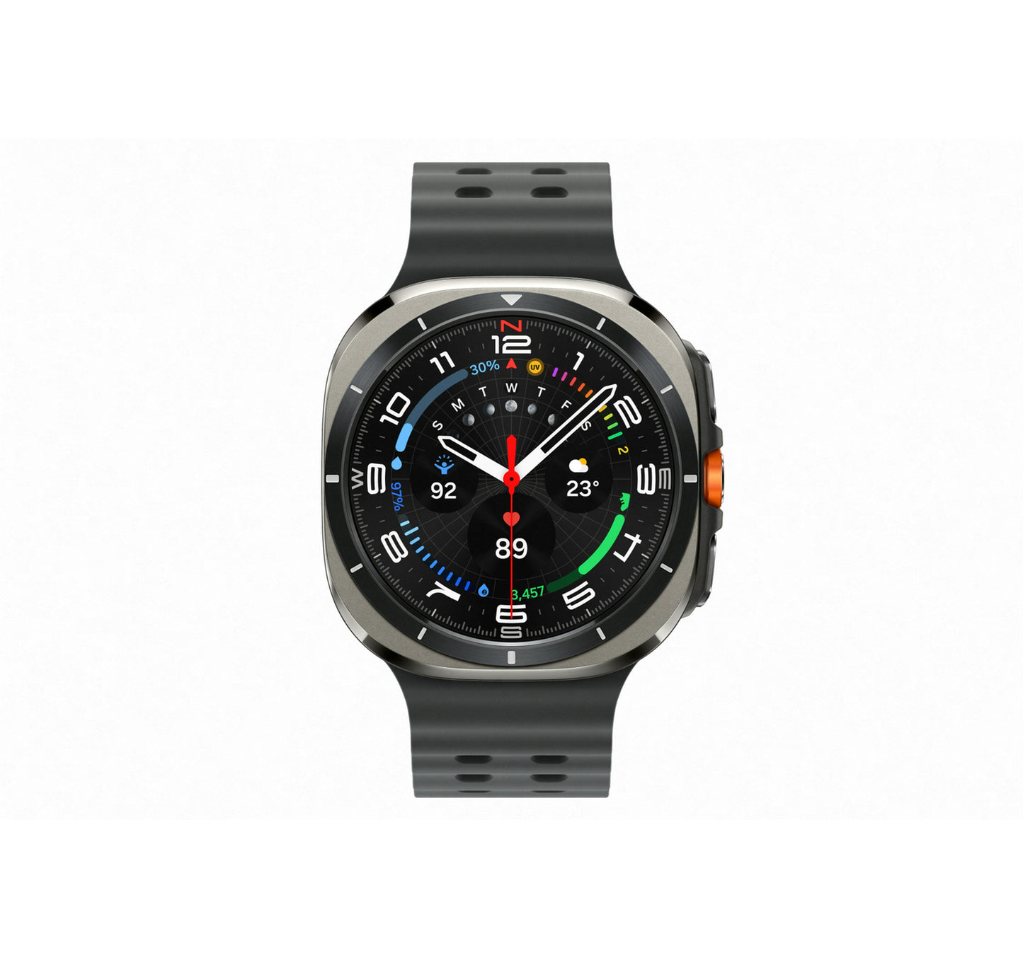 Samsung Galaxy Watch Ultra LTE Smartwatch, 47 mm, Titanium Silver