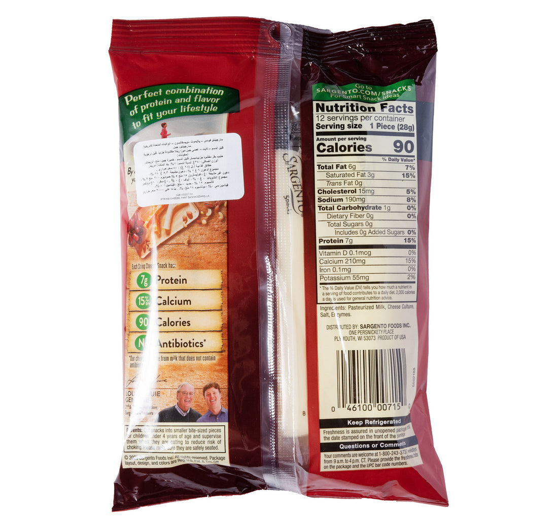 Sargento Snacks String Cheese 340 g