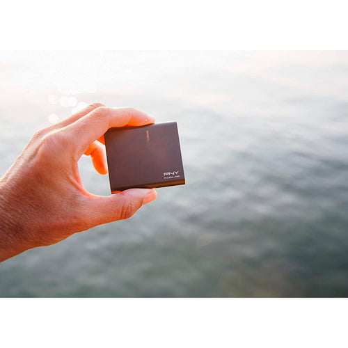 PNY Pro Elite USB 3.1 Gen 2 Type-C Portable Solid State Drive 1TB PSD0CS2060-1TB-RB