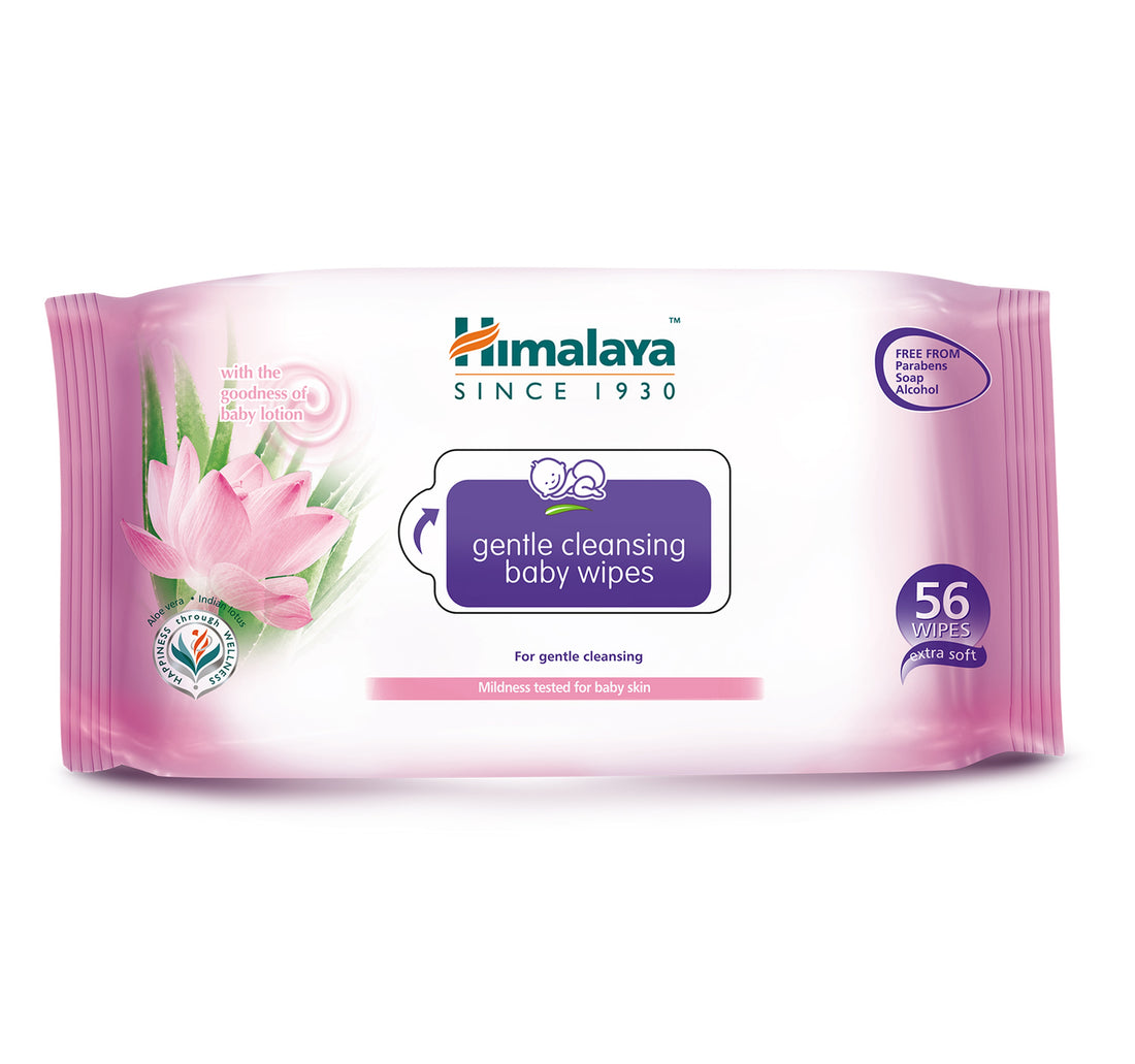 مناديل هيمالايا اللطيفة لتنظيف الأطفال، 56 قطعة