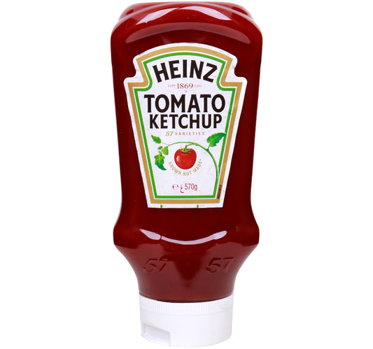 Heinz Tomato Ketchup Top Down Squeezy Bottle 570 g