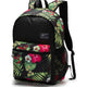 PUMA Academy Backpack Black Floral 07573323