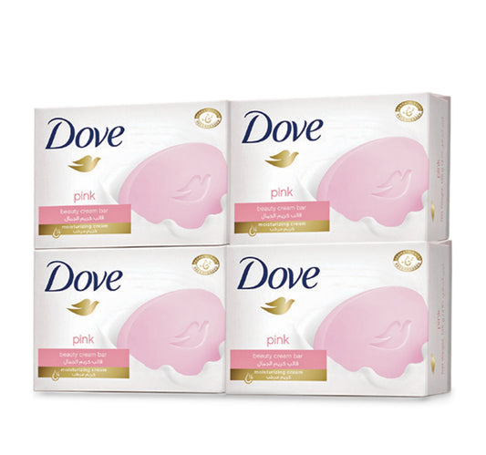 Dove Pink Beauty Cream Bar Value Pack 4 x 160 g
