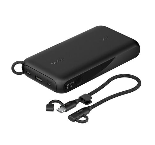 Belkin 20000 mAh Power Bank, 20W, Black, BPB028hqBK