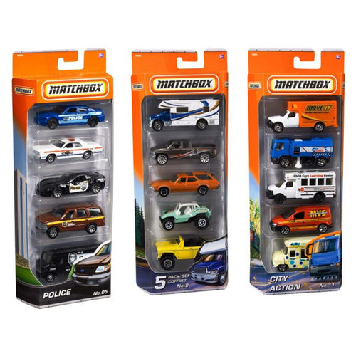 Mattel Matchbox Classic Car Ride 1Pack of 5, Assorted C1817-0