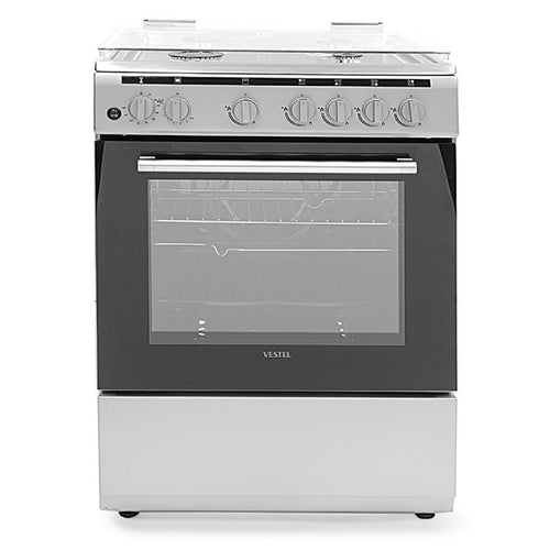 Vestel Cooking Range F66G40X 60x60 4Burner