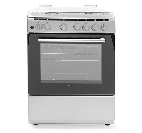 Vestel Cooking Range F66G40X 60x60 4Burner