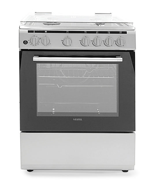 Vestel Cooking Range F66G40X 60x60 4Burner