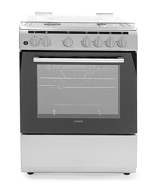 Vestel Cooking Range F66G40X 60x60 4Burner