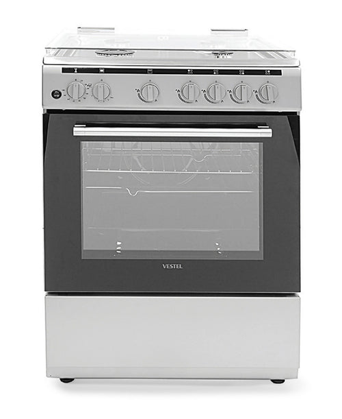 Vestel Cooking Range F66G40X 60x60 4Burner