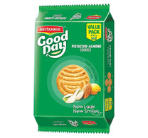 بسكويت بريتانيا بالفستق واللوز - عبوة اقتصادية، 8 × 72 جم