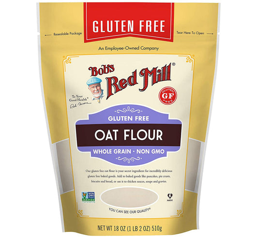 Bob's Red Mill Gluten Free Whole Grain Oat Flour 510 g