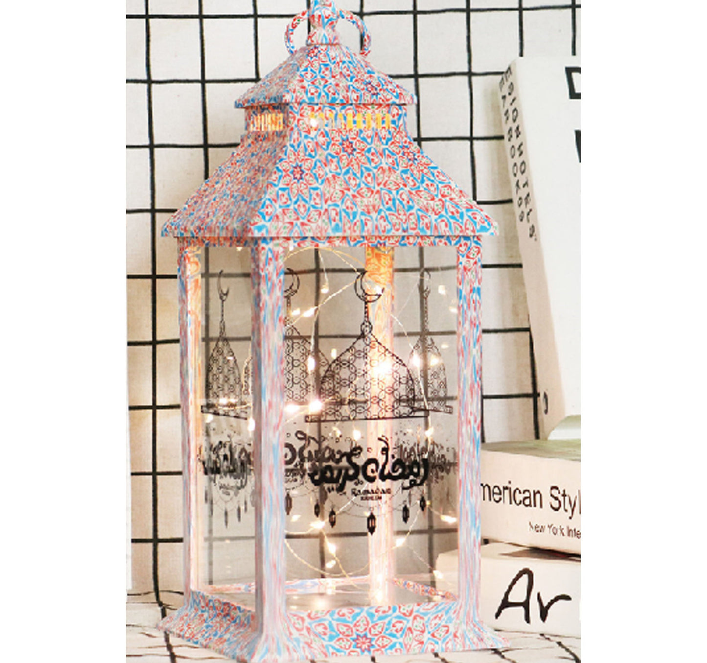 Party Fusion Ramadan/Eid Hanging Decoration Lantern, Assorted, WM-22549