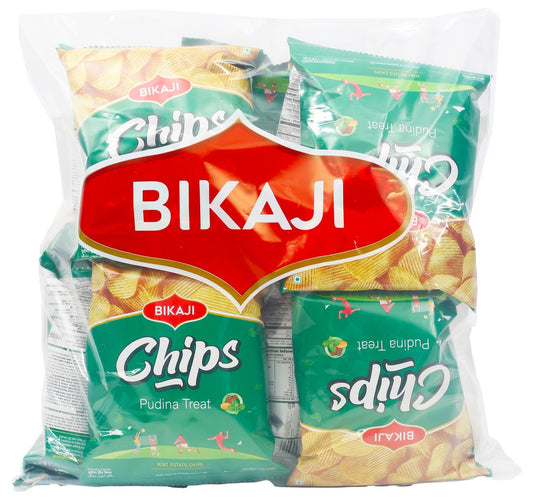 Bikaji Potato Chips Assorted Value Pack 10 x 40 g