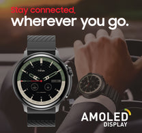 Trands Bluetooth Smartwatch, 1.39 inches TFT Display, Black, TR-SW190