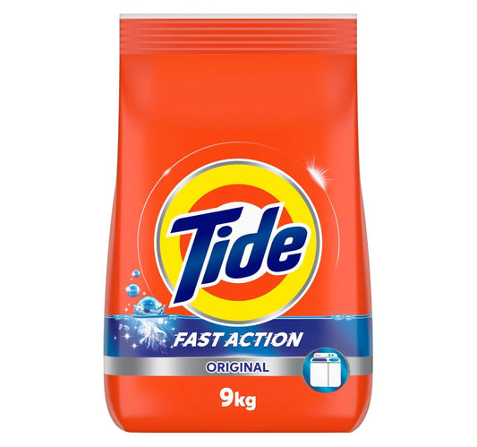 Tide Semi-Automatic Laundry Detergent Powder Original Scent 9 kg