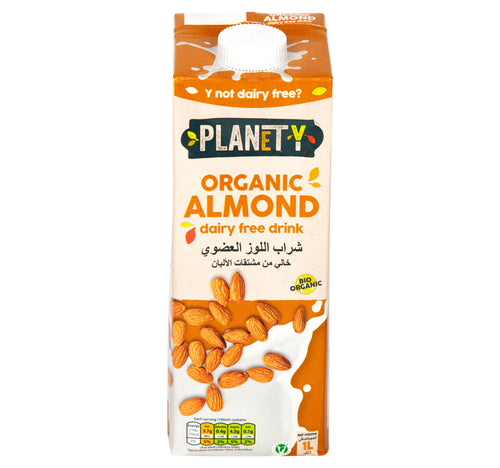PlanetY Organic Almond Dairy Free Drink 1 Litre